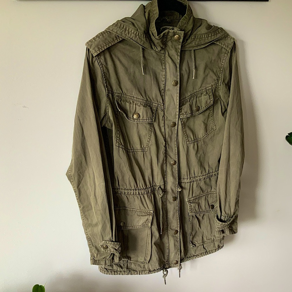 Green Trooper Cargo Jacket